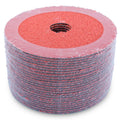 100 Pack - 4.5" Ceramic Resin Fiber Disc 24 Grit | Built Supply Co