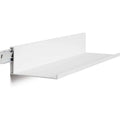 Hangman Floating Wall Shelf 450mm (18") White No | Built Supply Co
