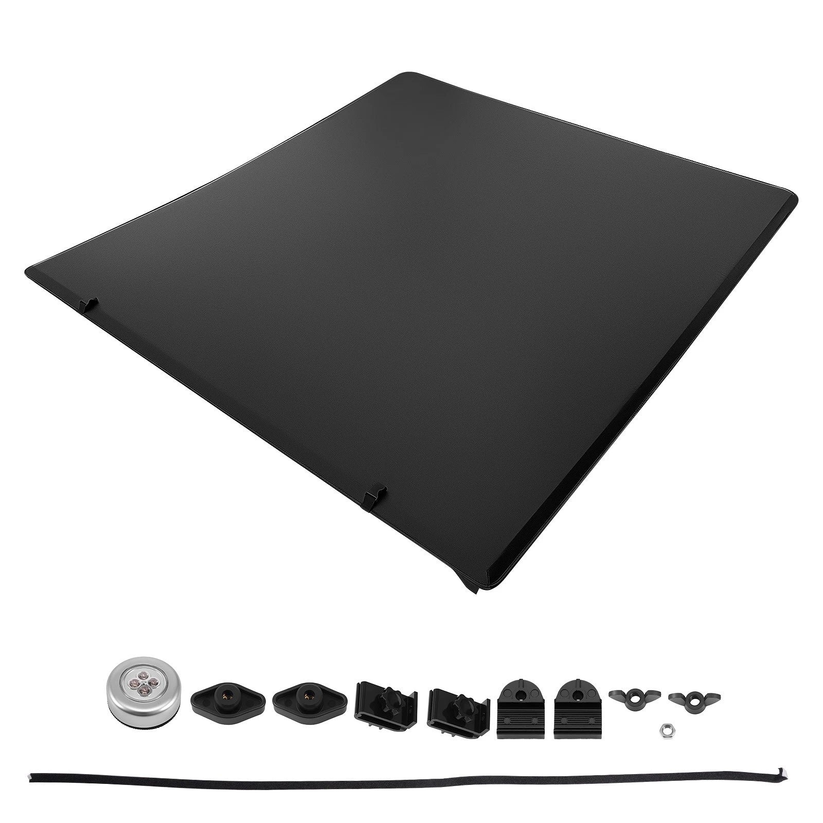 6FT Soft Tri-Fold Truck Bed Tonneau Cover for Chevy Colorado GMC Canyon 15-26