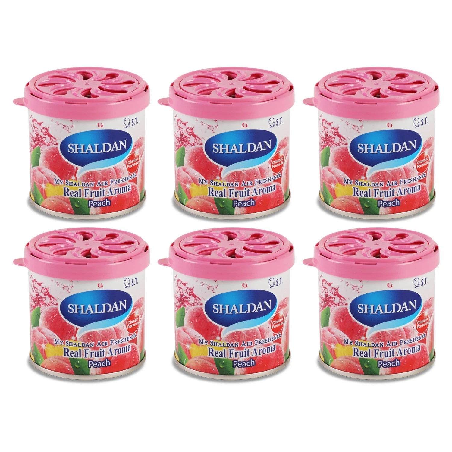 My Shaldan 80g Steel Can Peach Limonene Gel Can Long Last Air