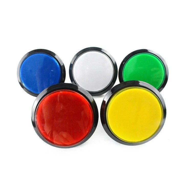 5 Colors Arcade 60mm Round Push Button Illumilated Led Light With