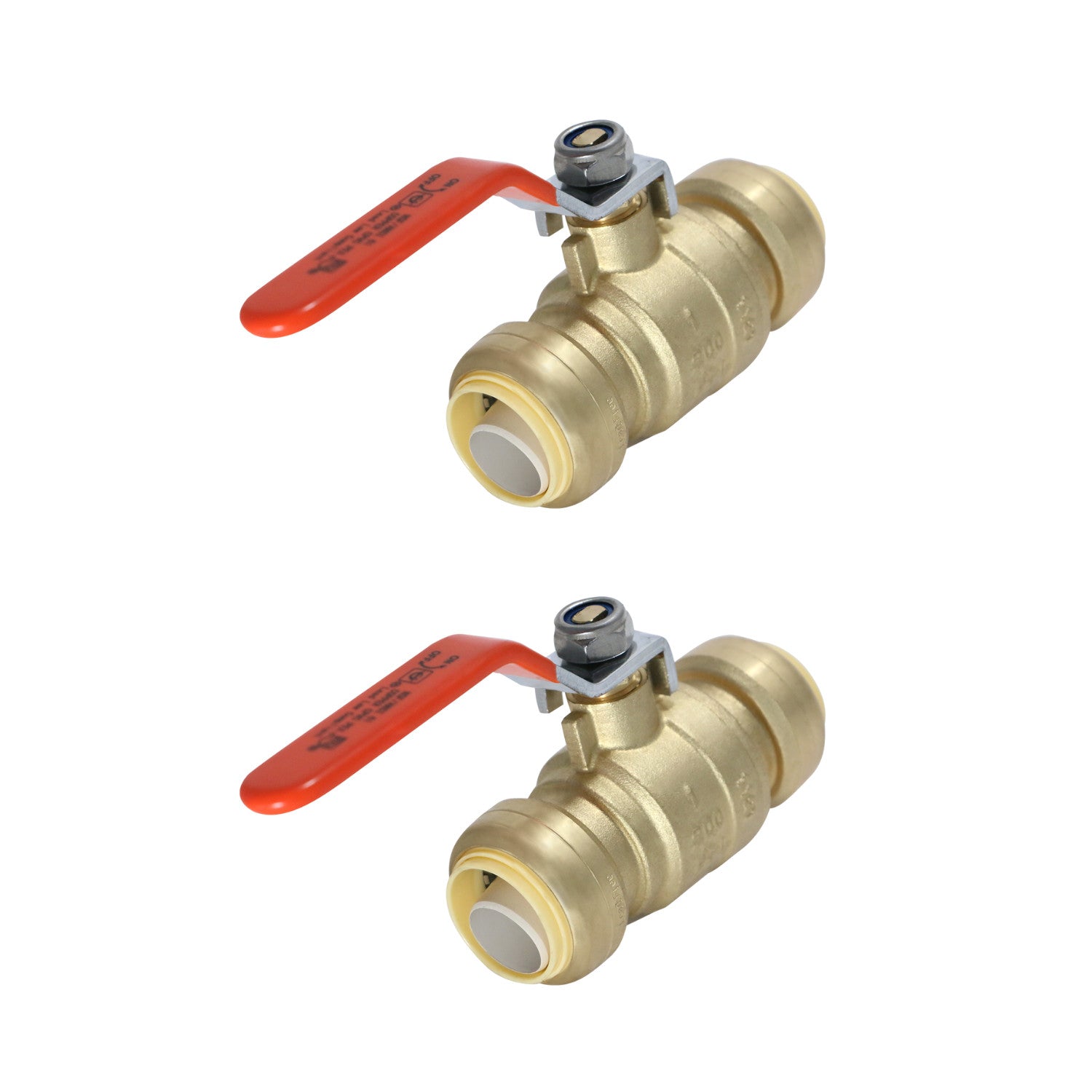 XFITTING 1" Push Fit Ball Valve 2 Pack