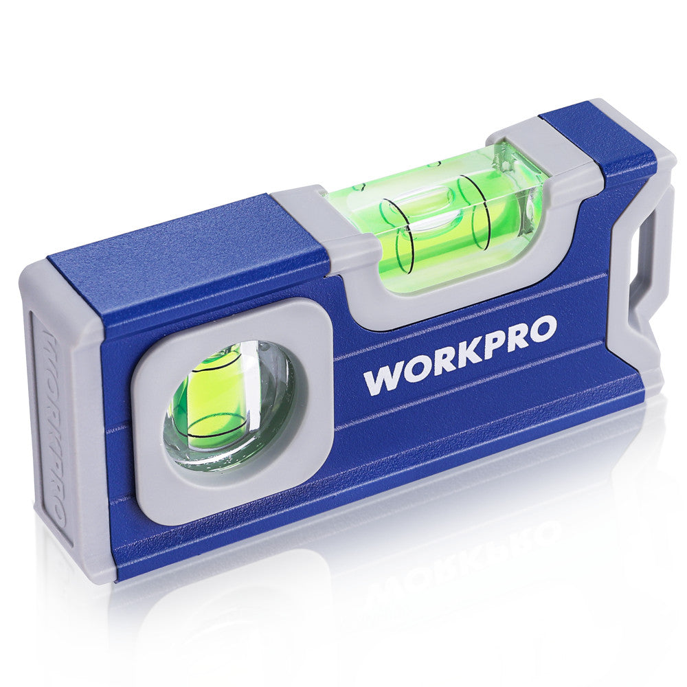 Workpro Small Level with 2 Bubble 90°/180° 4-1/2" Mini Level Tool