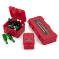 3 In 1 Garage Storage Box Diorama Kit For Axial Scx24 Rc Crawler 1/24