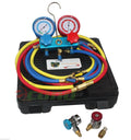 R134a A/c Diagnostic Testing Charging Manifold Gaugew/shut Hvac Meter