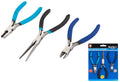 BlueSpot 3pc Mini Miniature Plier Set by BlueSpot
