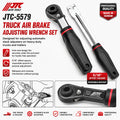 JTC-5579 Truck Air Brake Adjusting 5/16" Offset Ratcheting Wrench Set