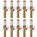 XFITTING Washing Machine Outlet Valve 10 Pack