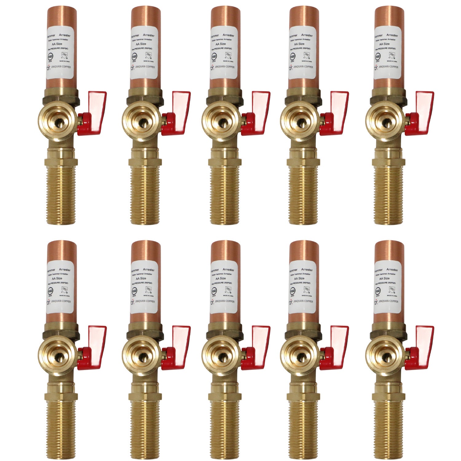 XFITTING Washing Machine Outlet Valve 10 Pack