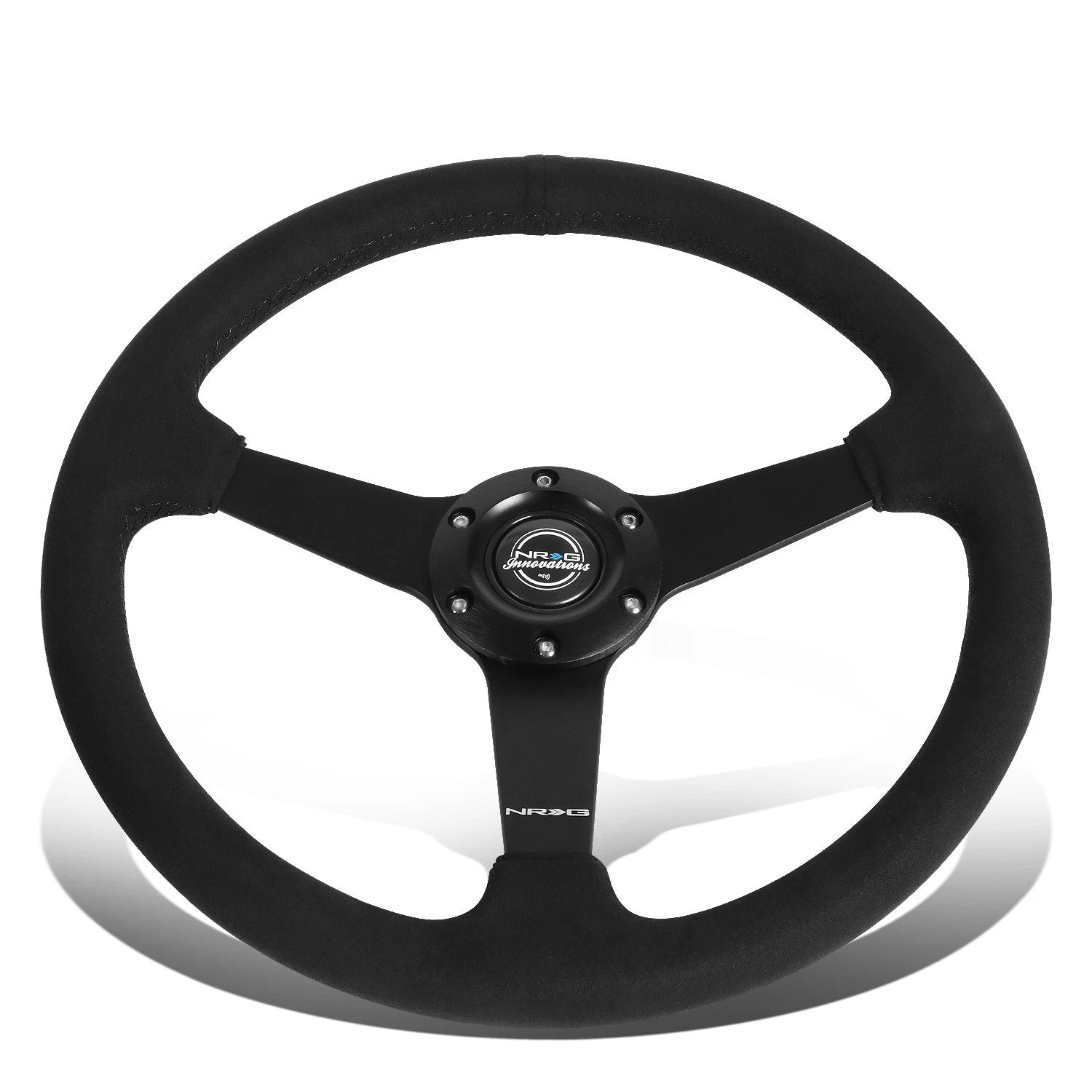 Nrg 350mm Black Spokes 1" Deep Dish Racing | Built Supply Co