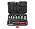 Interchangeable Flex Insert Head Ratchet Wrench 8–19mm by Unbranded