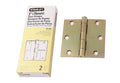 6pc/3pair-Pack Stanley 08-1062 3"/76mm Heavy Duty Door Hinges with