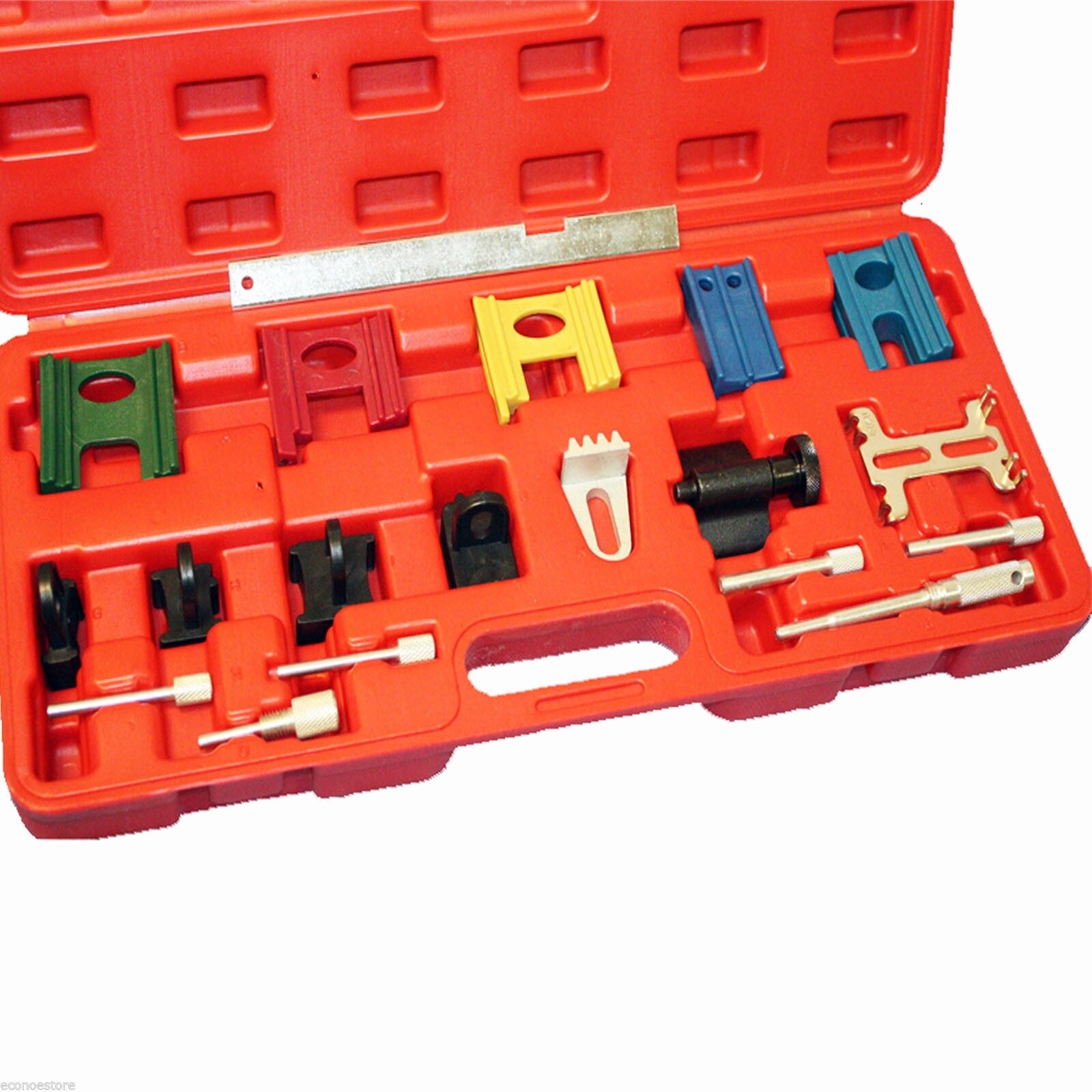 19PC PETROL ENGINE TWIN TIMING CAM LOCKING SETTING & FLYWHEEL HOLDING TOOL KIT