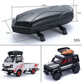 Roof Luggage Carrier Storage Box For Mn Defender G500 Wpl D12 1:14