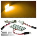 T10 3528 194/168/w5w 18-smd 12V Bright Amber Led | Built Supply Co