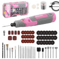 71PC Mini Rotary Tool Kit with 3 Speeds Rechargeable Cordless
