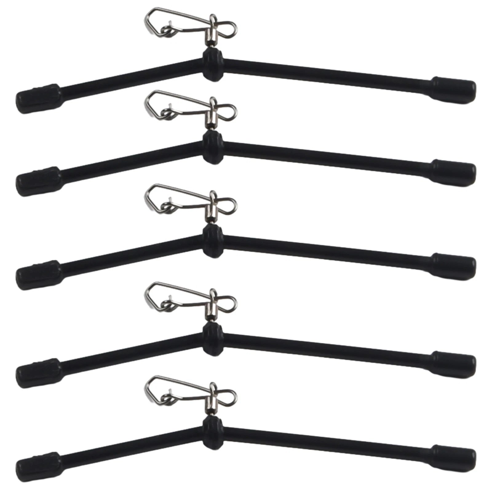 Easy To Use Fishing Feeder Boom Spacer With Snaps And Balance