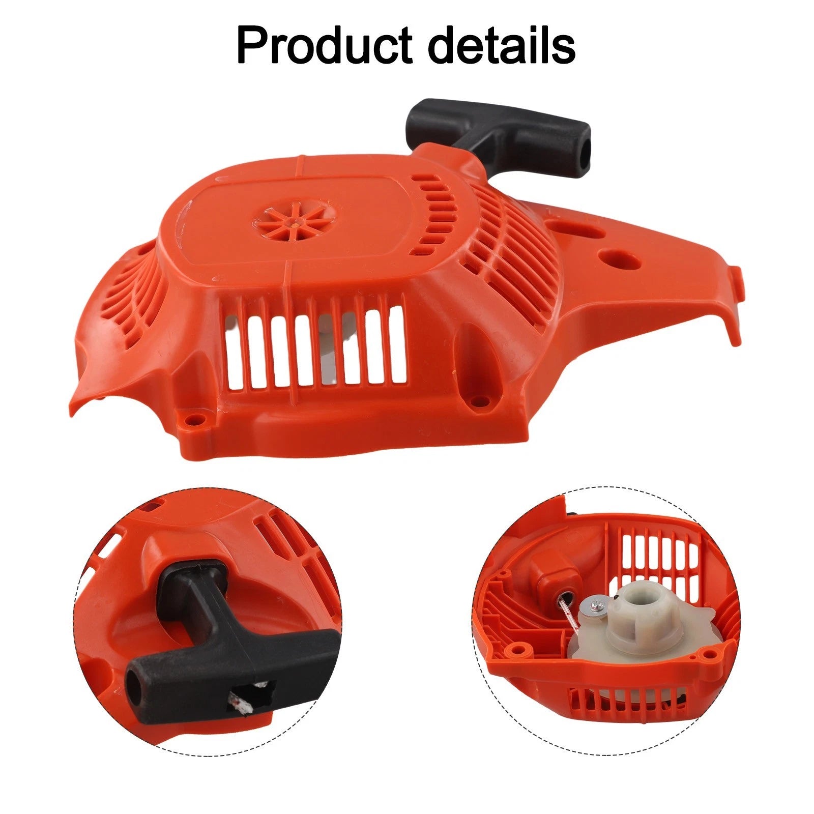 Pull Disk Starter Set With Left Side Plate For Hus235 For Hus236 For