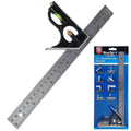 BlueSpot 300mm Adjustable Engineers Combination Try Square by BlueSpot