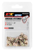 Performance Tool 6mm Grease Fitting Pack by Performance Tool