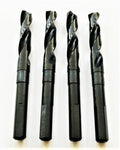 4 Disston 9/16" M35 High Speed Steel Drill Bits