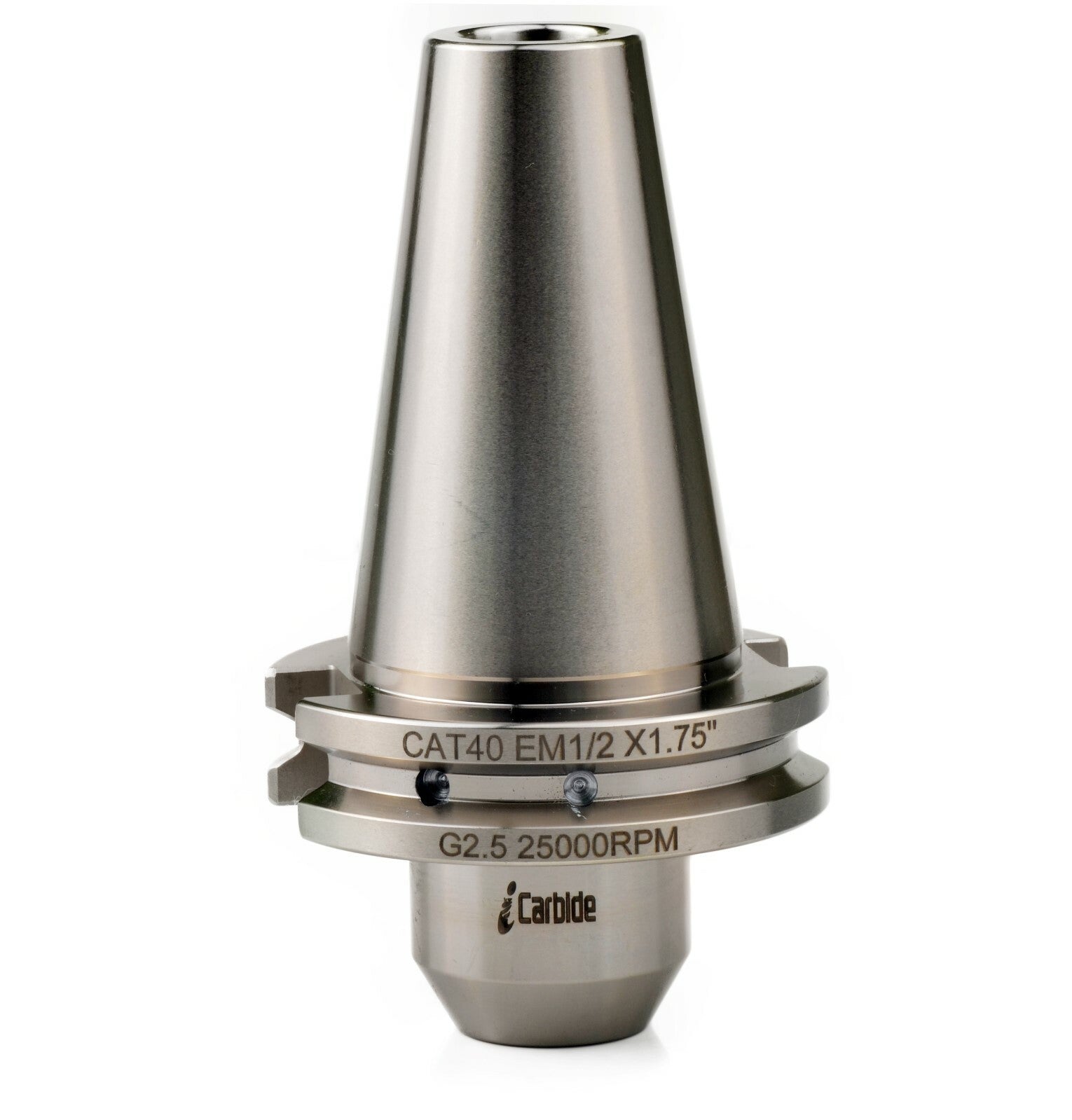 1pc CAT40 1/2"X1.75" End Mill Tool Holder G2.5 25000rpm Tir0.0001"