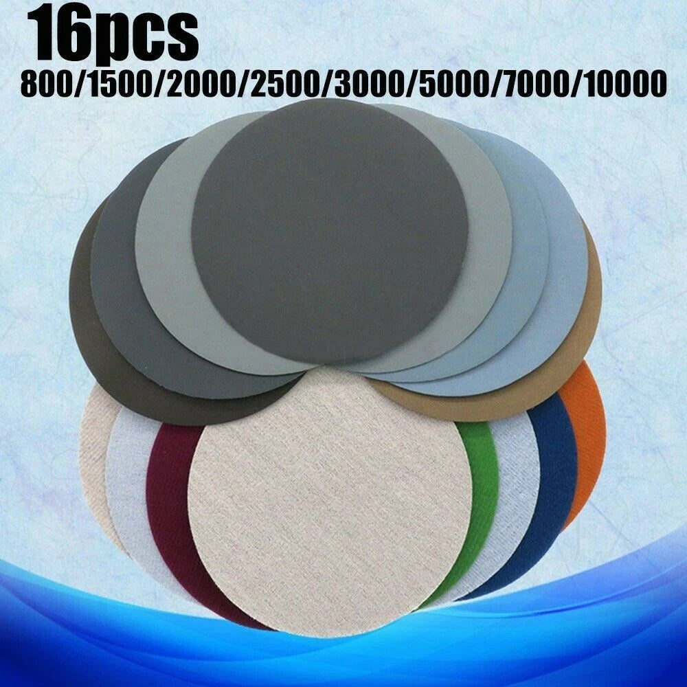 Latex Paper 16 *Sand Tray Parts Replacement Sanding Discs 125mm