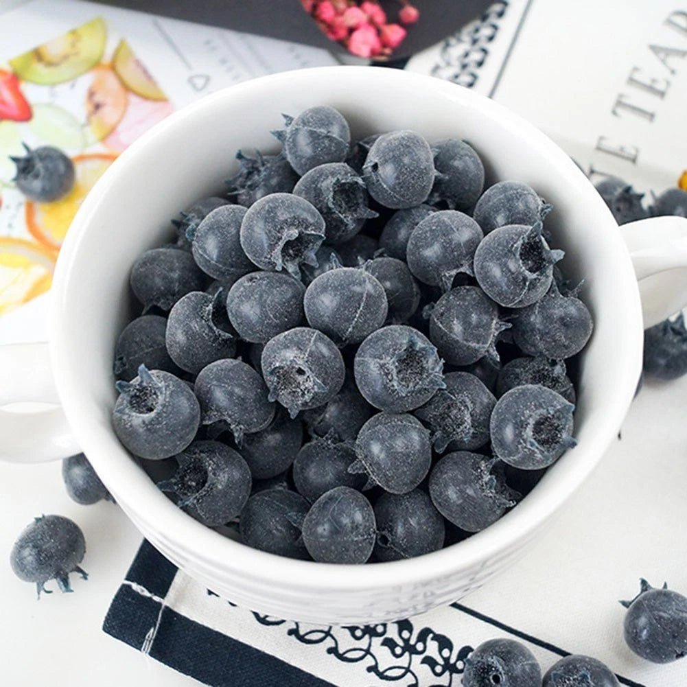 Blueberries Miniature Decorative Vegetables Fake Fruit Fruit Offices
