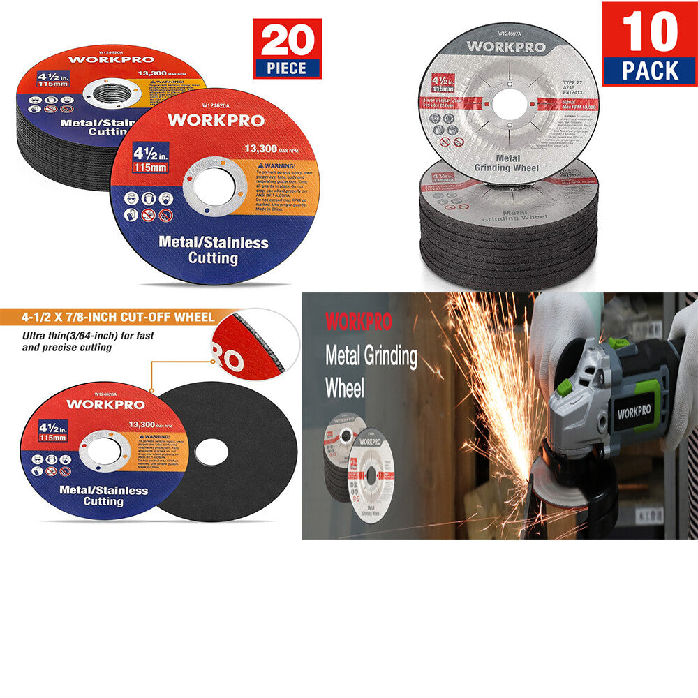 20PK Cut-Off Wheels 4-1/2 x 7/8" for Angle Grinder by Unbranded