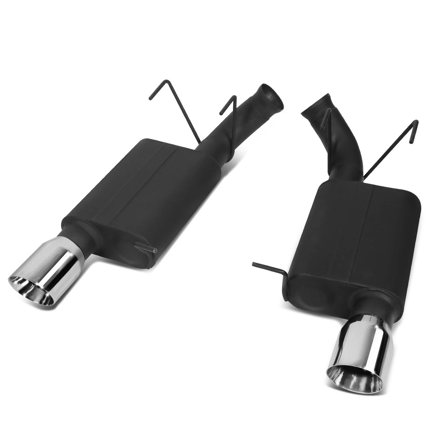 Fit 13-14 Ford Mustang 3"od Muffler Stainless Tip | Built Supply Co