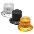 Guitar Audio Control In Style Set Of Two Aluminum Potentiometer Knobs