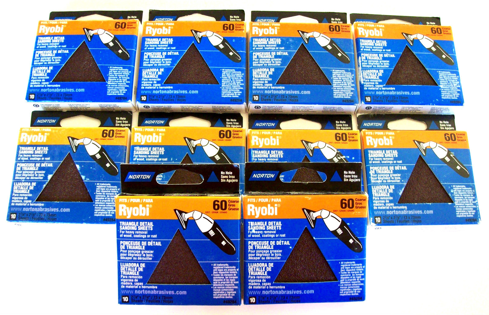 Norton Triangle Detail Sanding Discs