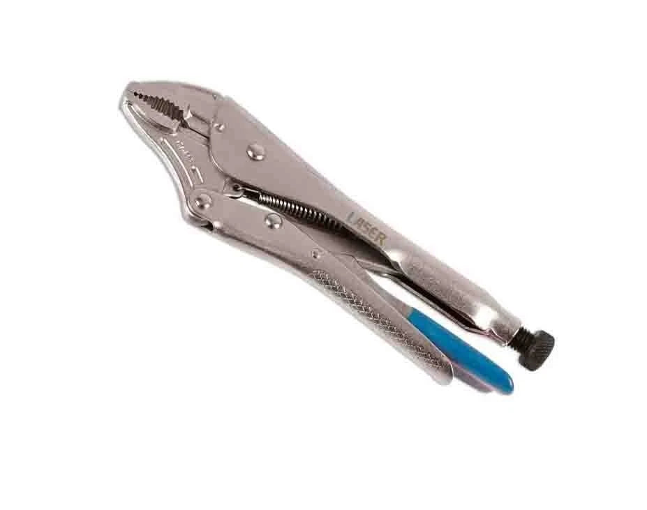 Laser Uk 10" Locking Pliers Vice Grip Wrench Set Chrome Molybdenum