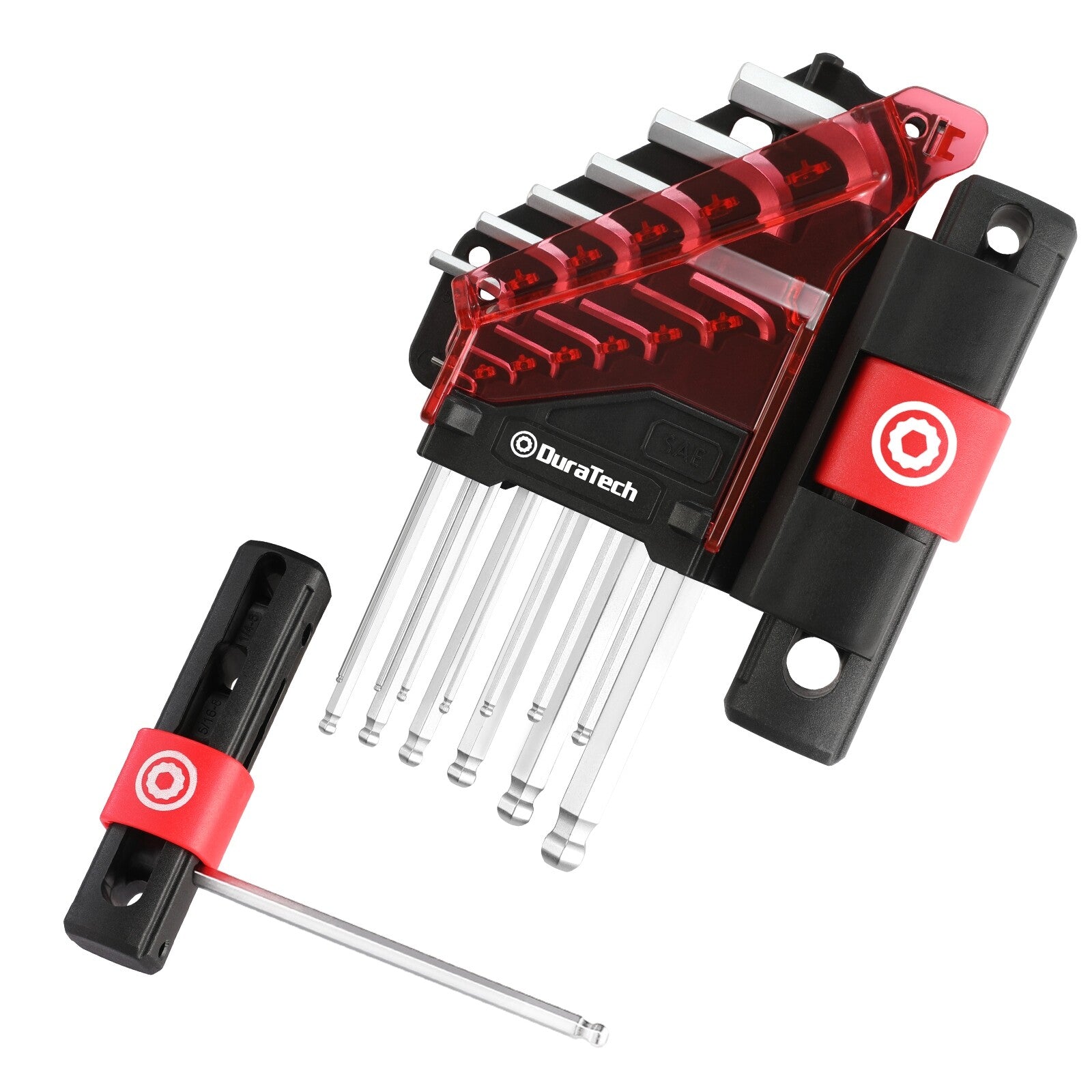 13pc T-Handle Allen Wrench Set Long Arm Ball End Hex Keys