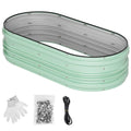 Workpro Galvanized Raised Garden Bed Kit 4x2x1ft | Built Supply Co