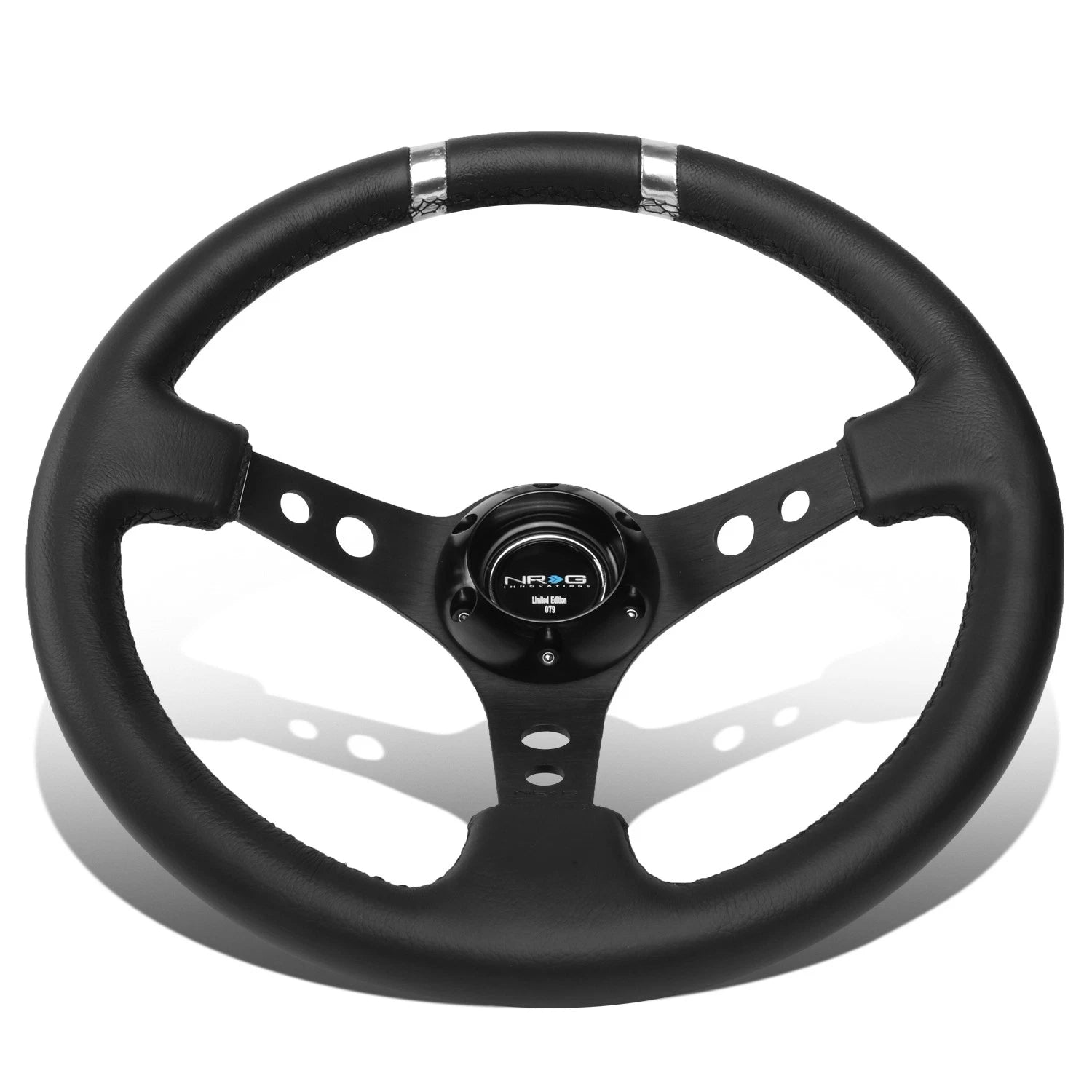 Nrg Aluminum 350mm 3" Deep Dish Racing Steering | Built Supply Co