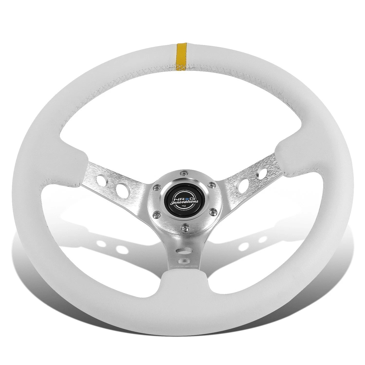 Nrg Innovations Rst-006wt-y 350mm 3" Deep Dish | Built Supply Co