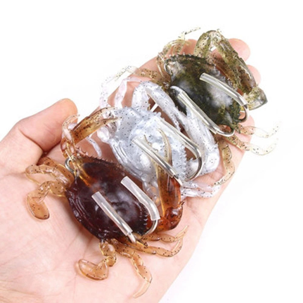 Successful Fishing Guaranteed 810cm Lifelike Crab Lure With Double