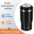 HAUSHOF 12 oz Stainless Steel Can Cooler by HAUSHOF