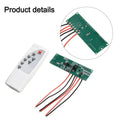 Solar Powered Circuit Board For Lights With Microwave Sensor And