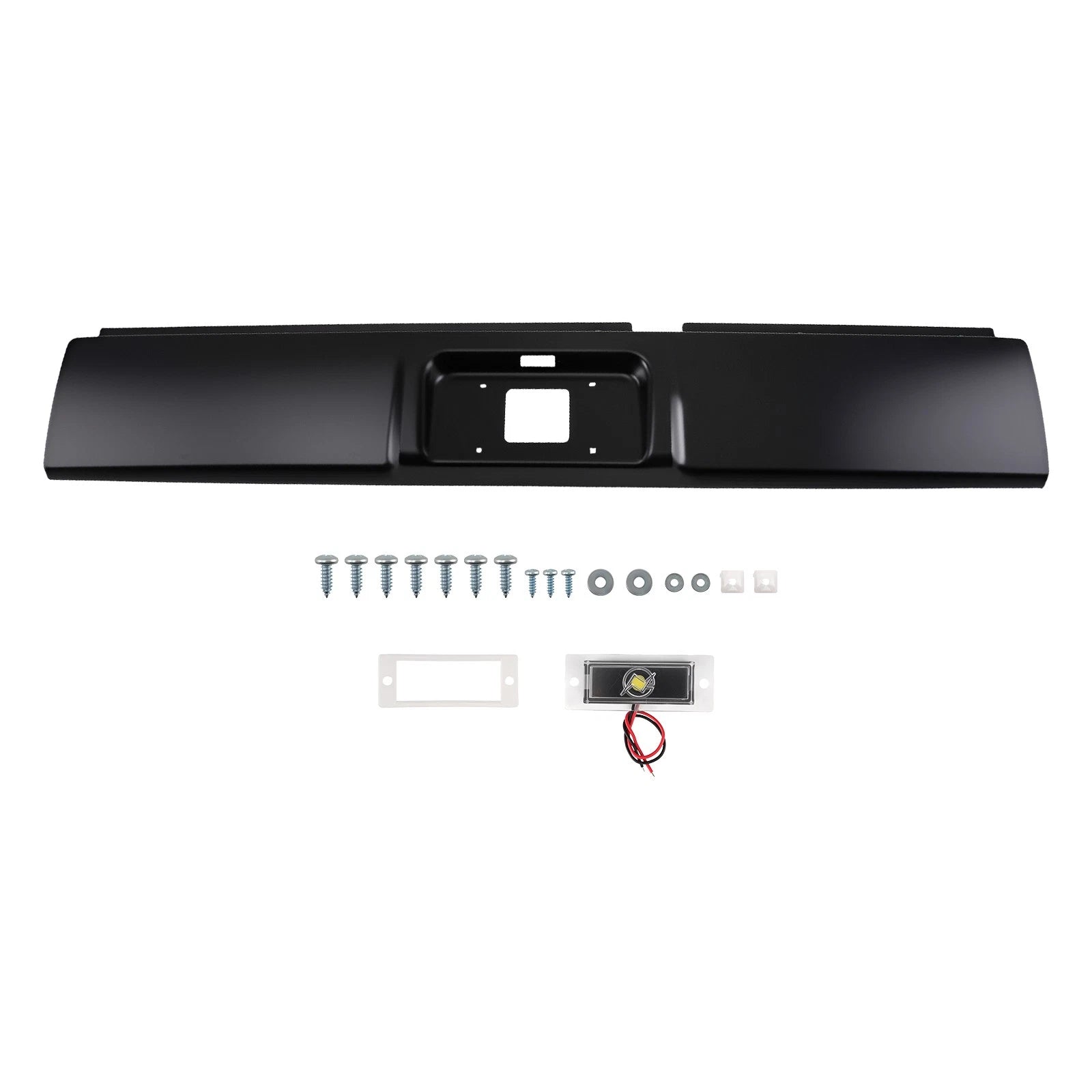 Primed Steel Rear Roll Pan Black for Ram 1500/2500/3500 2002-2009@52EH