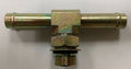 Hydraulic Fitting 1/2" Hose Barb X 1/2 Hose Barb" X 1/2" Tee Orb