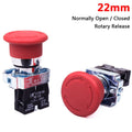 22mm E-STOP Switch Emergency Stop Push Button Switch Re