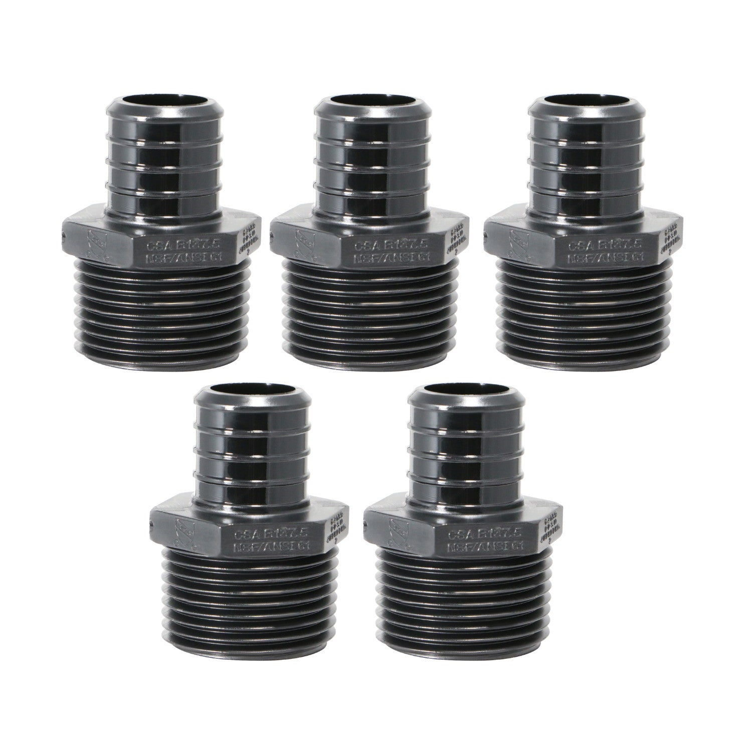 XFITTING 1" PEX-B x 1" Male NPT Adapter