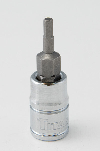 Titan 1/4-Inch Drive Hex Bit Socket by Titan