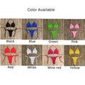 Brand New Swimming Bikini Set Swimsuit Bandage Style Brazilian