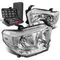 For 2014-2020 Toyota Tundra Pair Chrome/clear | Built Supply Co