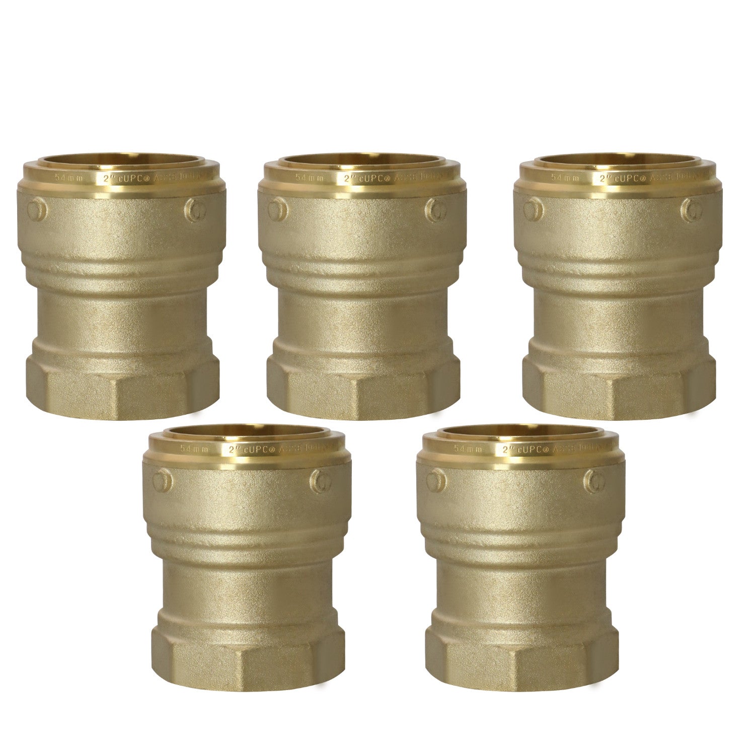 Push Fit Female Adapter 2" 5 Pack