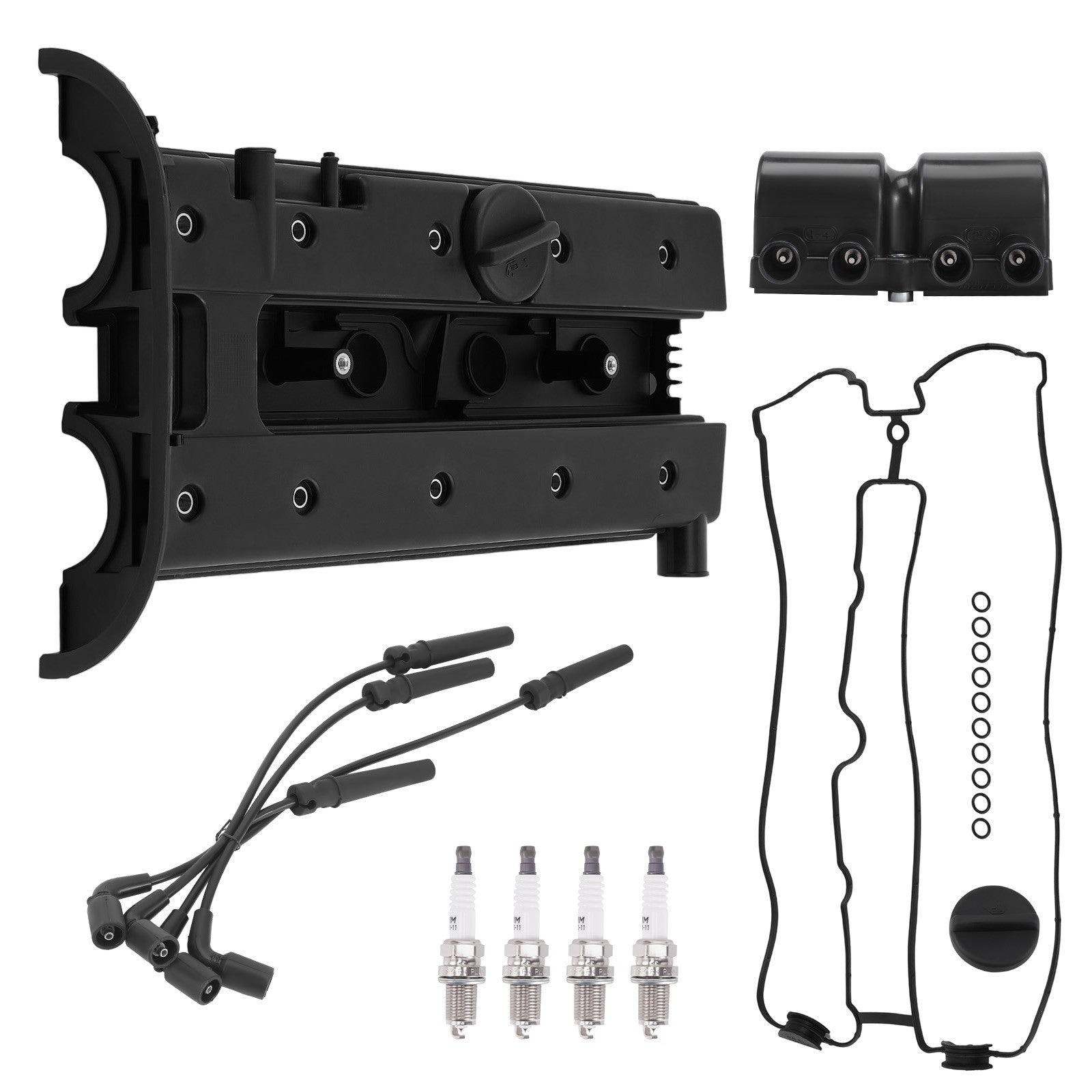 Valve Cover Ignition Set for Daewoo Nubira Leganza 1999-2002 DOHC