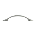 Flare Style 3-3/4" Center Brushed Nickel Kitchen Cabinet Pull Handle